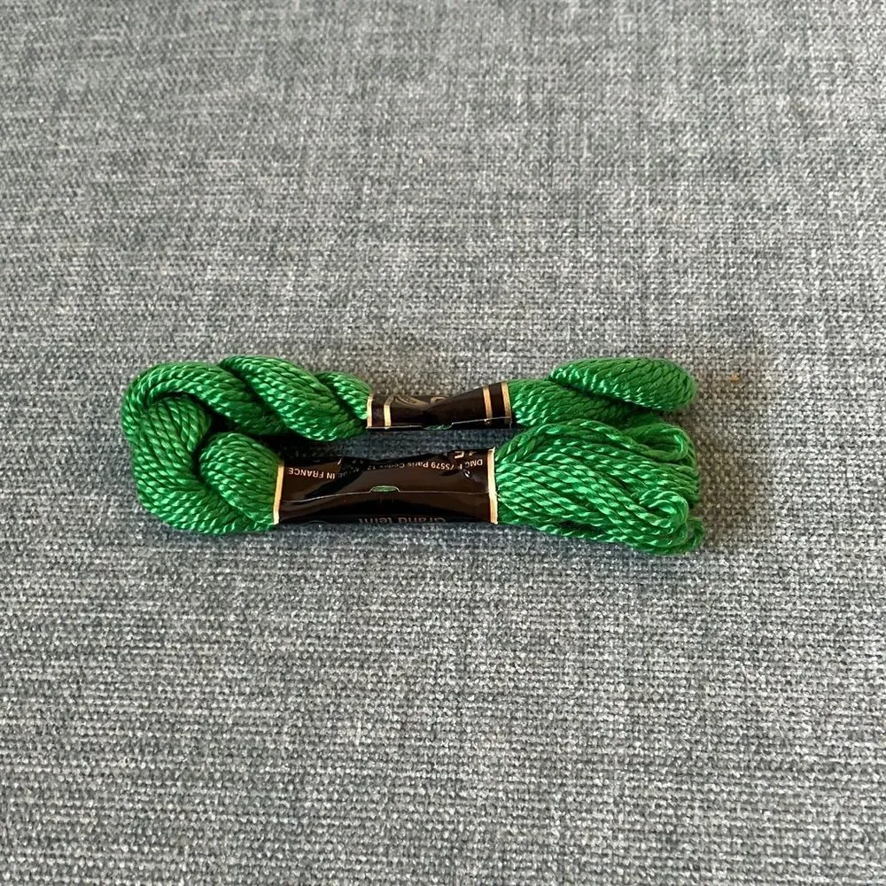 Green Needlepoint Thread Yarn